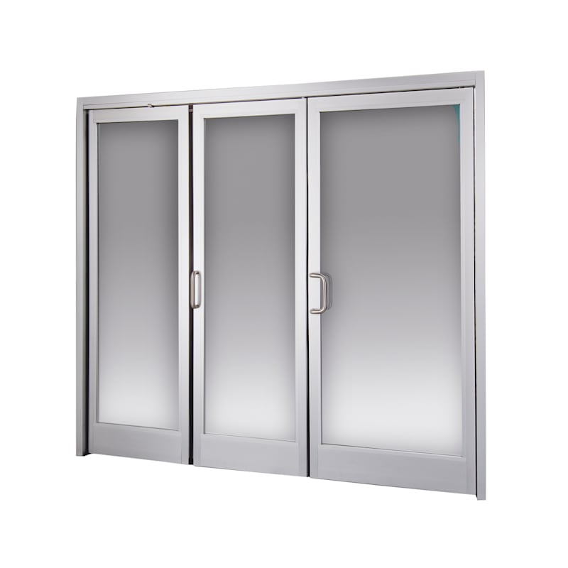 DORMA ICU 1200 - Manual Swing Door with Bi-Fold Expanded Access